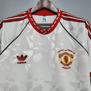 Retro 1991 曼联 white Jersey