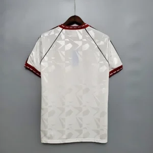 Retro 1991 曼联 white Jersey