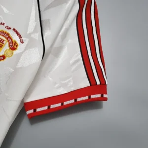Retro 1991 曼联 white Jersey