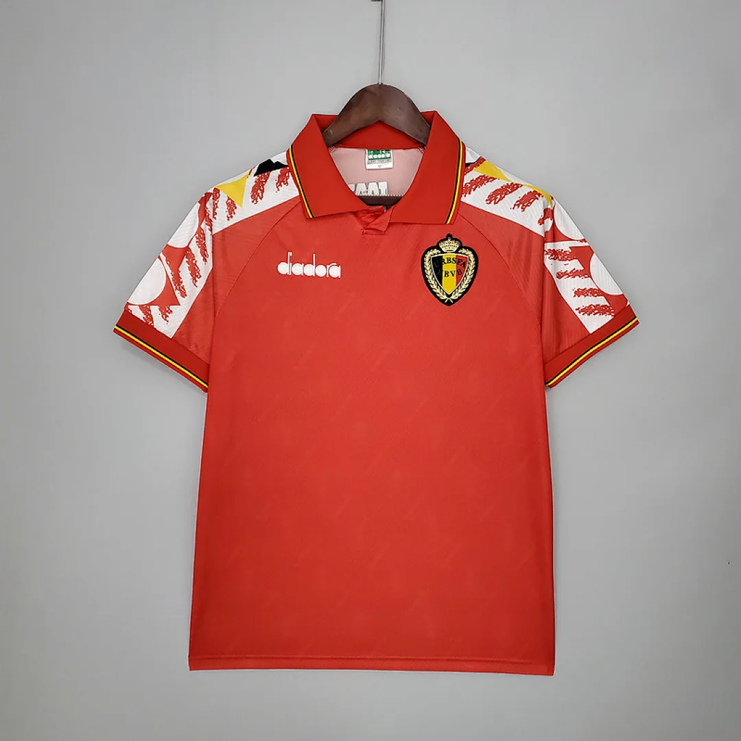 Retro 1995 Belgium Home Jersey