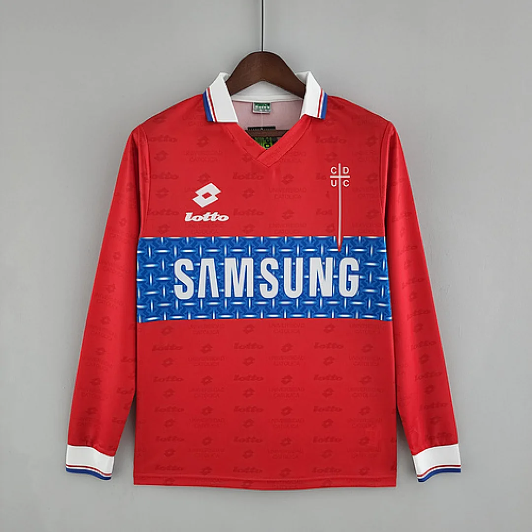Retro 1996 Long Sleeve Deportivo Universidad Católica Third Jersey