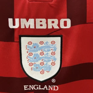Retro 1998 England Jersey