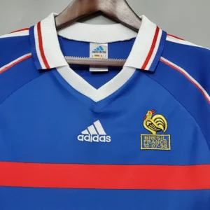Retro 1998 France Home Jersey