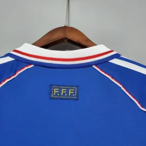 Retro 1998 France Home Jersey