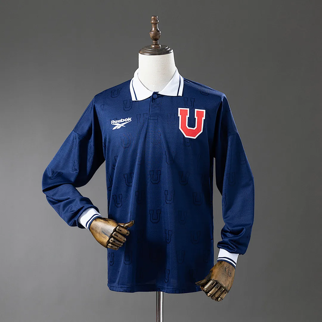 Retro 1998 Long Sleeve University of Chile Home S-XX Jersey