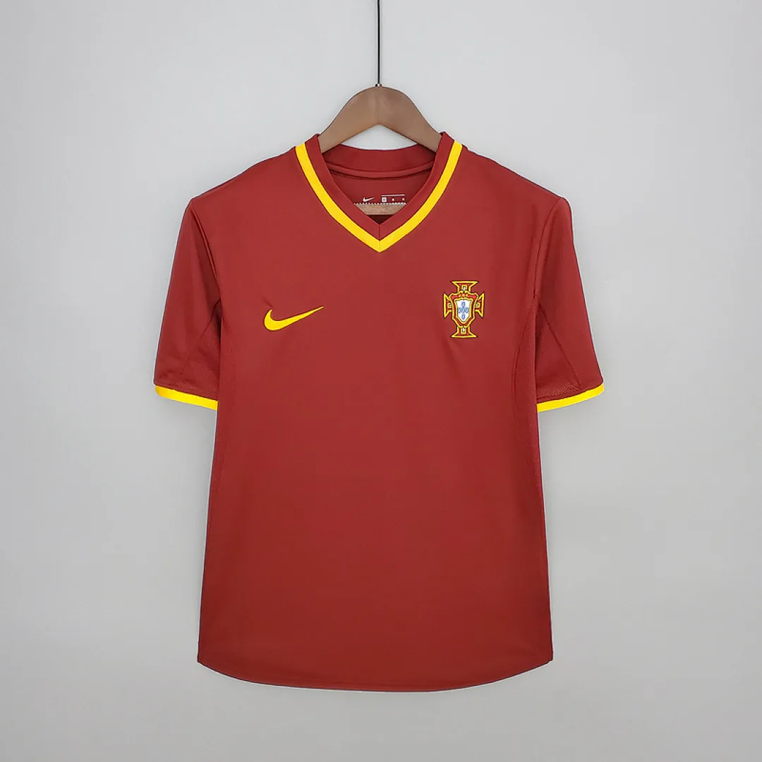 Retro 2000 Portugal Home Jersey