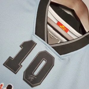 Retro 2001 Argentina Maradona #10 Commemorative Edition Jersey