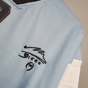 Retro 2001 Argentina Maradona #10 Commemorative Edition Jersey