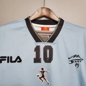 Retro 2001 Argentina Maradona #10 Commemorative Edition Jersey