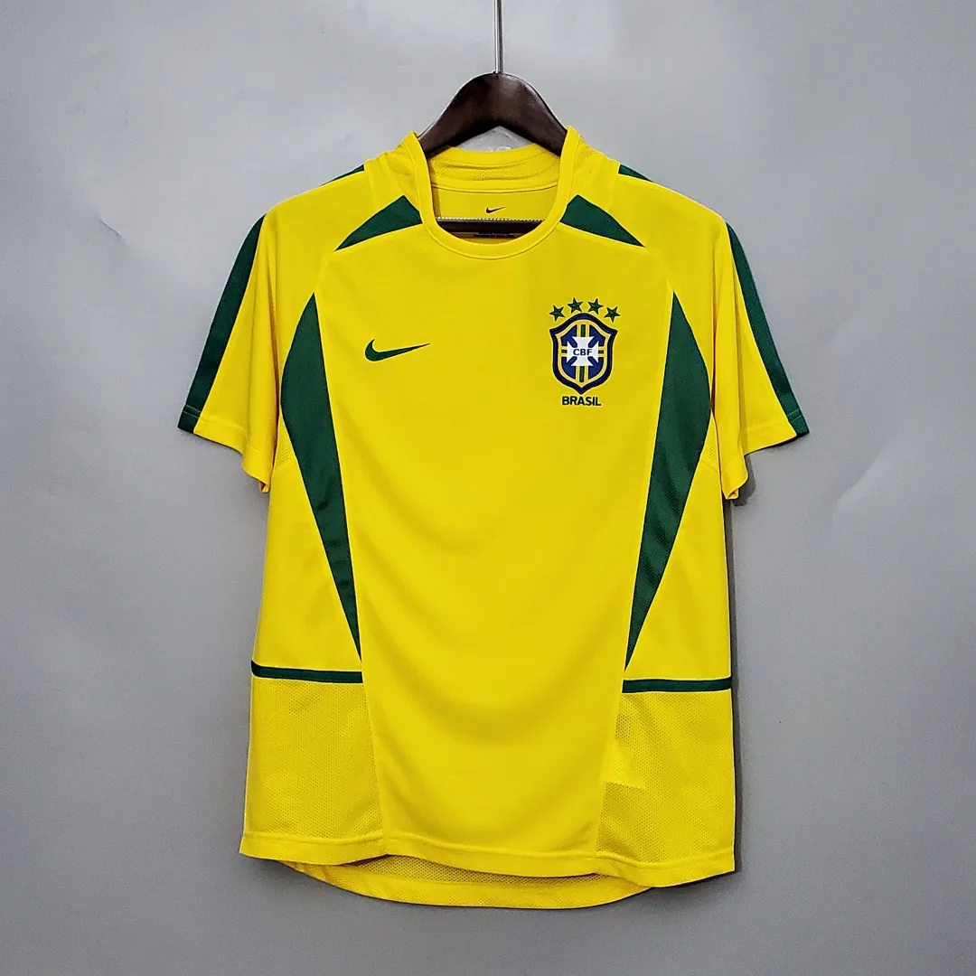 Retro 2002 Brazil Jersey