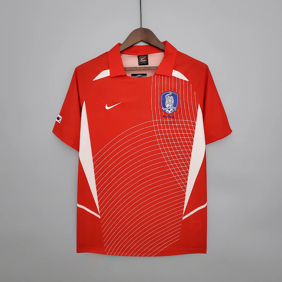 Retro 2002 Korean Red Jersey