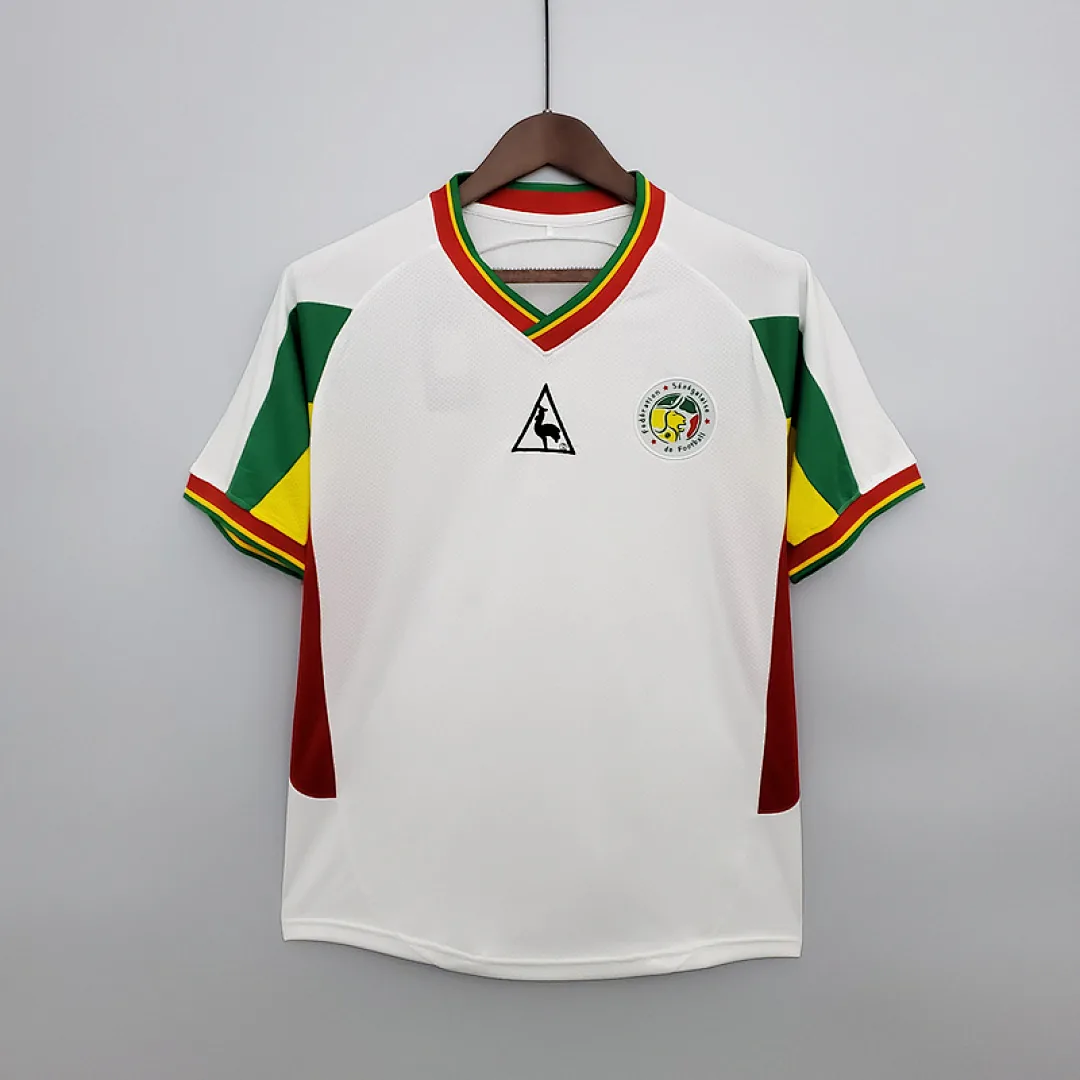 Retro 2002 Senegal white Jersey