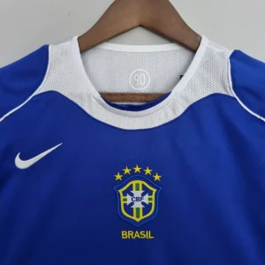 Retro 2004/06 Brazil Away Jersey