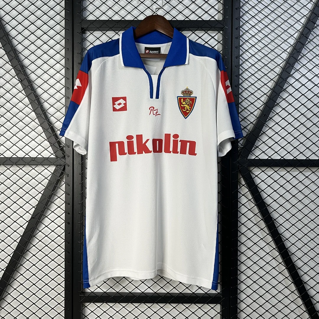 Retro 2004 Zaragoza Home Jersey