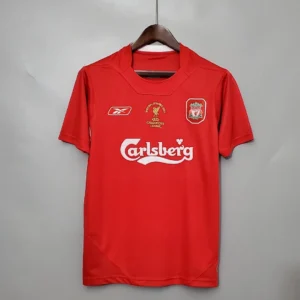 Retro 2005 Liverpool Champions League version Home Jersey