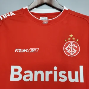 Retro 2006 Brazil Internacional Home Jersey