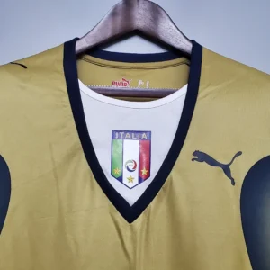 Retro 2006 Italy Golden Jersey