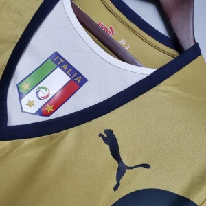 Retro 2006 Italy Golden Jersey