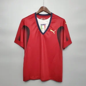 Retro 2006 Italy Red Jersey