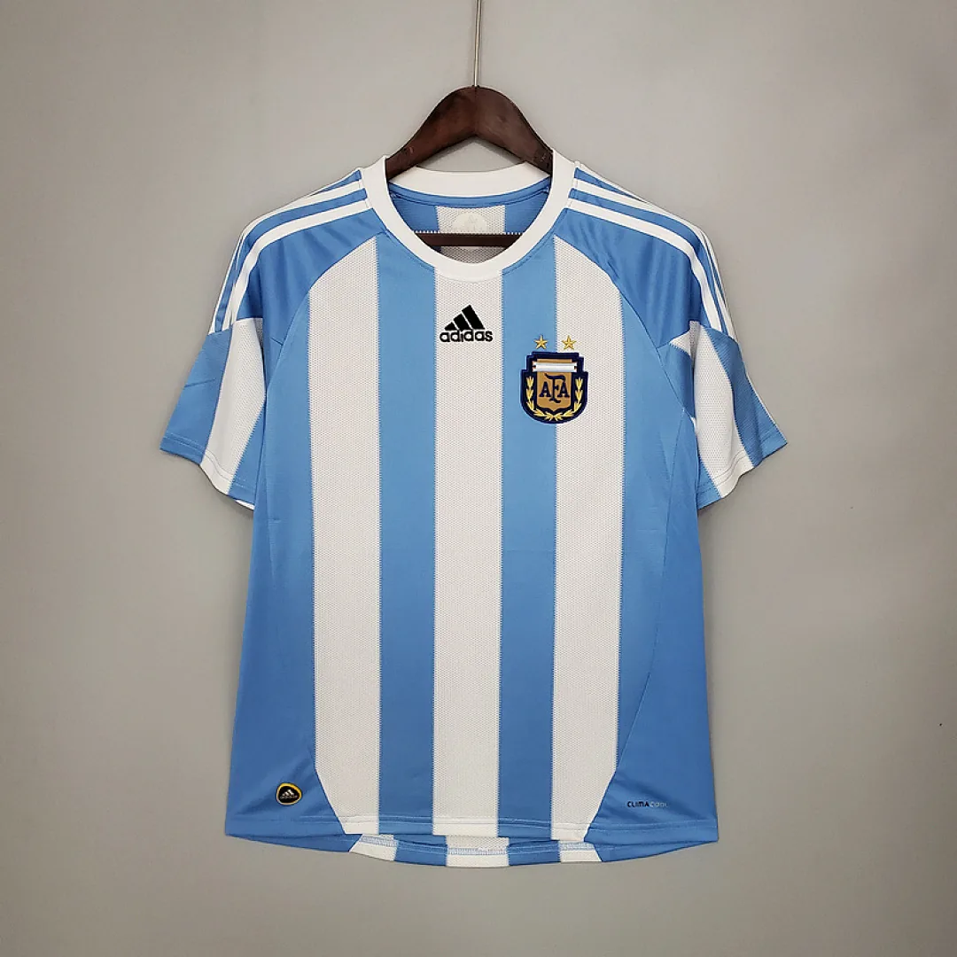 Retro 2010 Argentina Home Jersey
