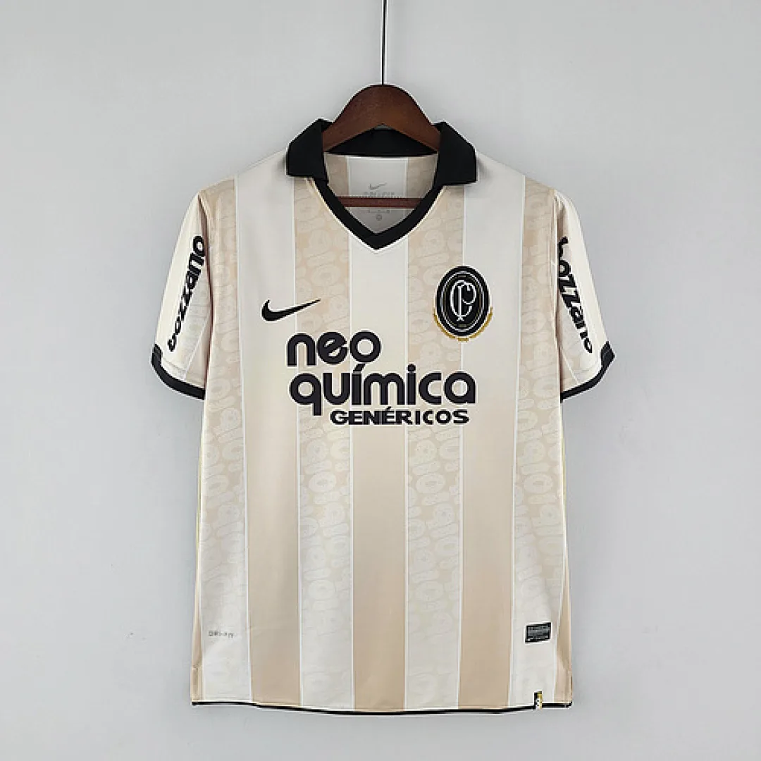 Retro 2010 Corinthians 100th Anniversary Beige Jersey
