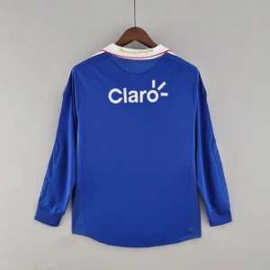 Retro 2011 Long Sleeve Universidad de Chile Home Jersey
