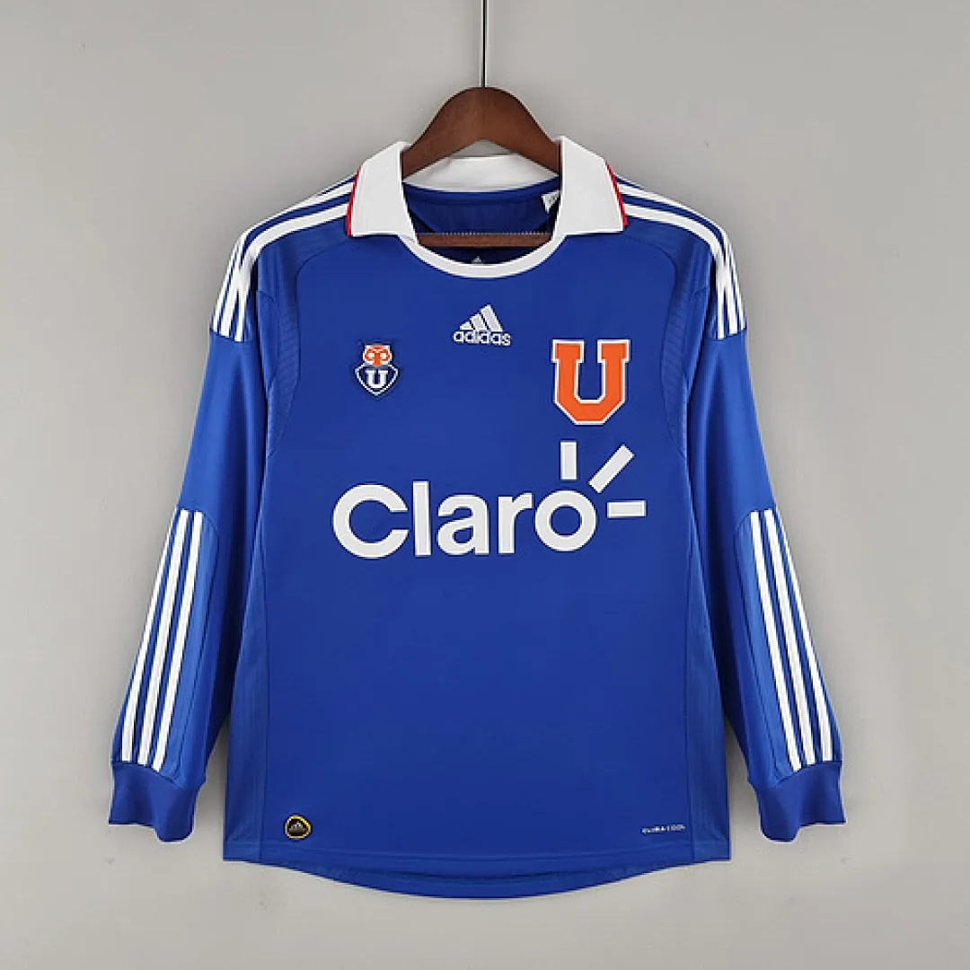 Retro 2011 Long Sleeve Universidad de Chile Home Jersey
