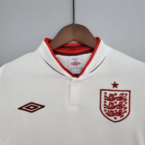Retro 2012 England Home Jersey