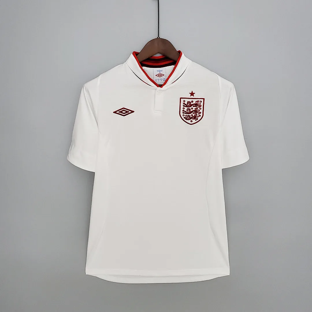 Retro 2012 England Home Jersey