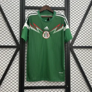 Retro 2014 Mexico Home Jersey