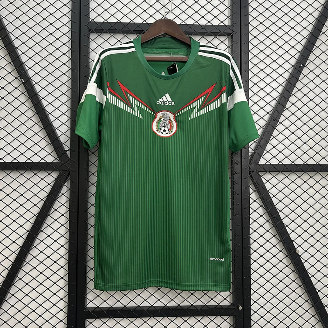 Retro 2014 Mexico Home Jersey