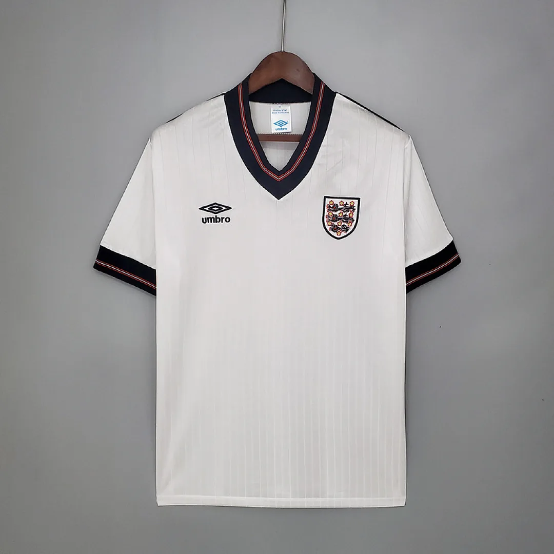 Retro 1984/1987 England Home Jersey