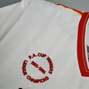 Retro 1985/1986 Liverpool Away white Jersey