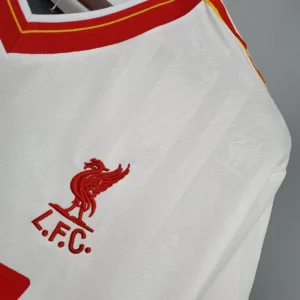 Retro 1985/1986 Liverpool Away white Jersey