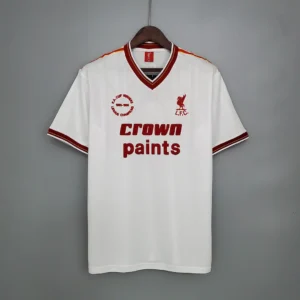 Retro 1985/1986 Liverpool Away white Jersey
