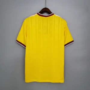 Retro 1985/1986 Liverpool Away yellow Jersey