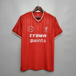 Retro 1985/1986 Liverpool Home Jersey