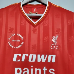 Retro 1985/1986 Liverpool Home Jersey