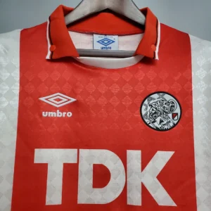 Retro 1990/1992 Ajax Home Jersey