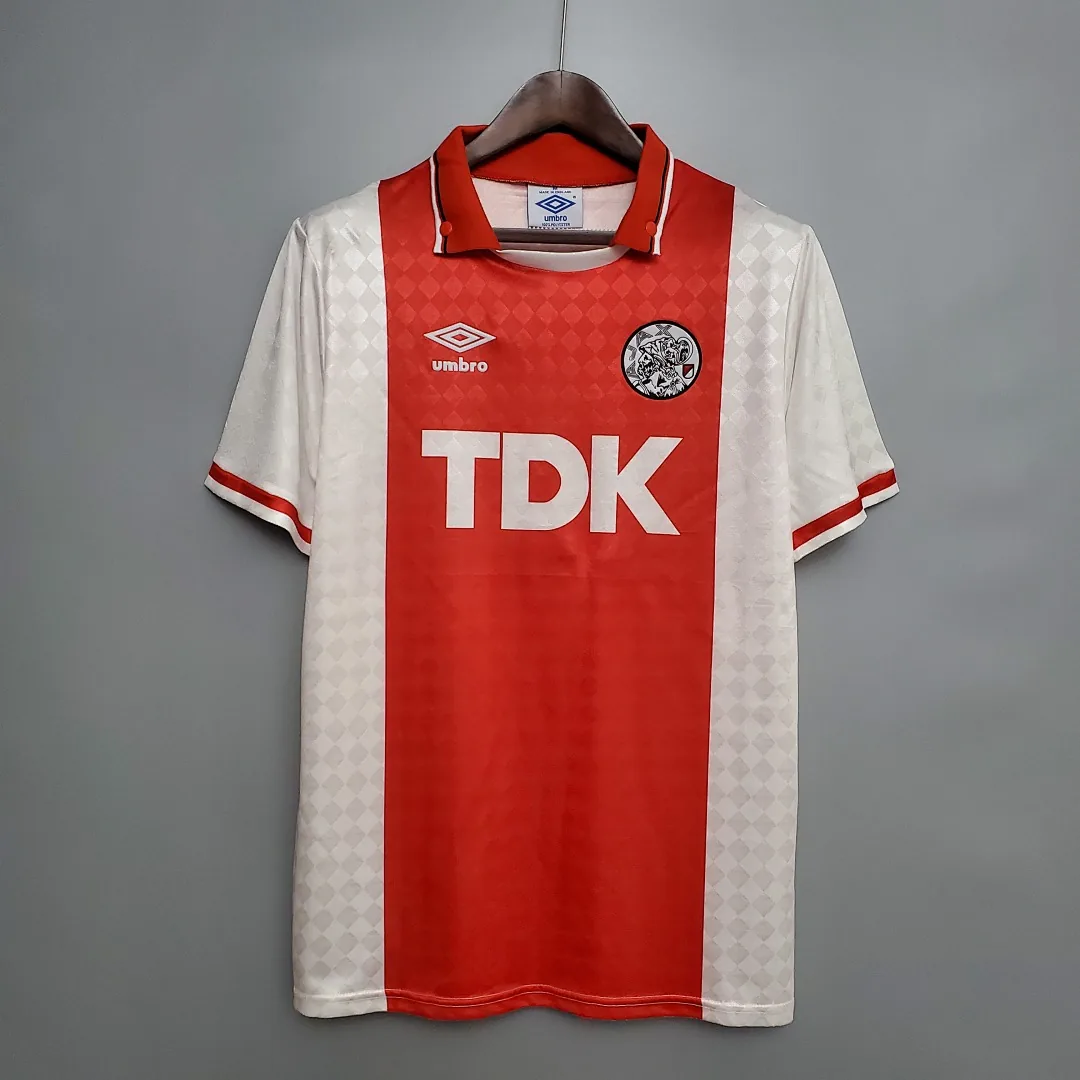 Retro 1990/1992 Ajax Home Jersey