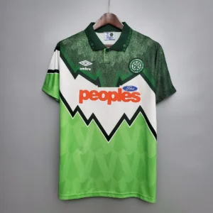 Retro 91 92 Celtic Home Jersey