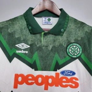 Retro 91 92 Celtic Home Jersey