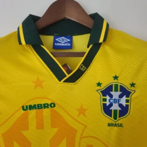 Retro 1993/1994 Brazil Home Jersey
