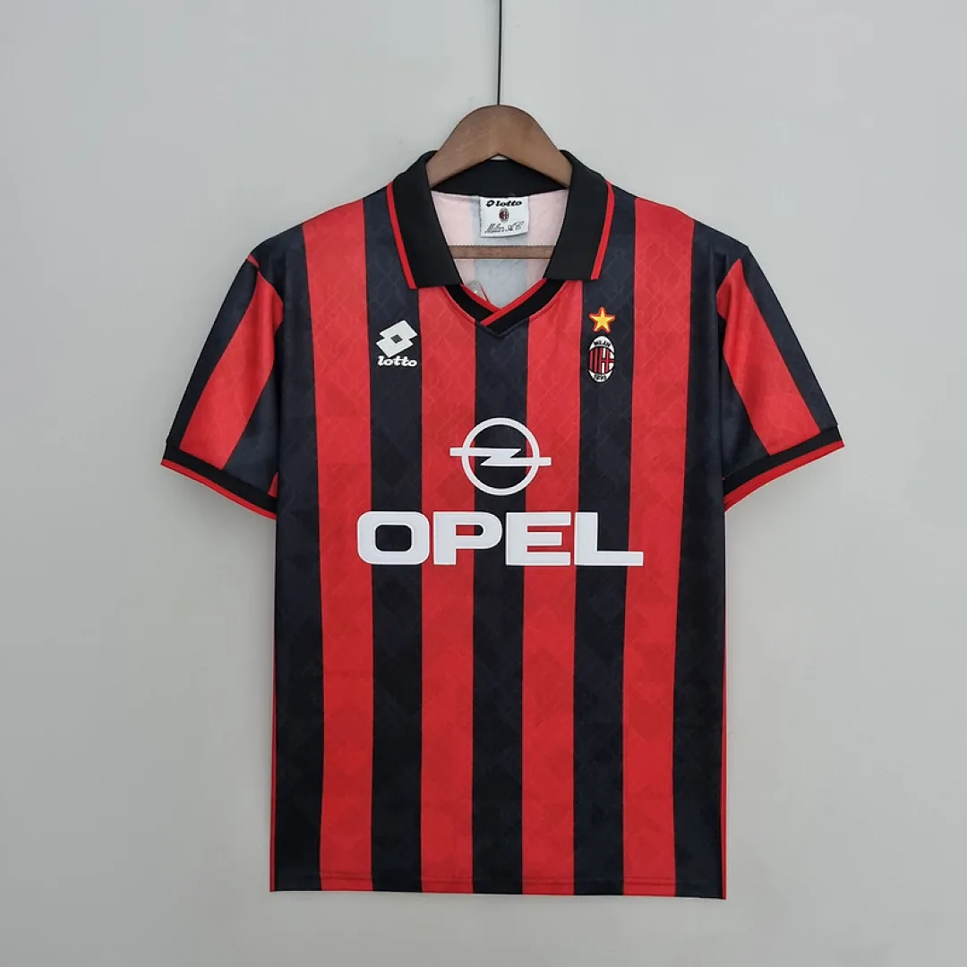 Retro 1995/1996AC Milan Jersey
