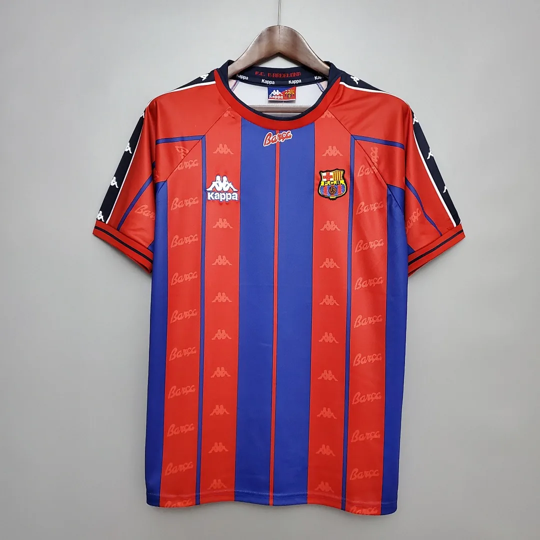 Retro 1997/1998 Barcelona Home Jersey