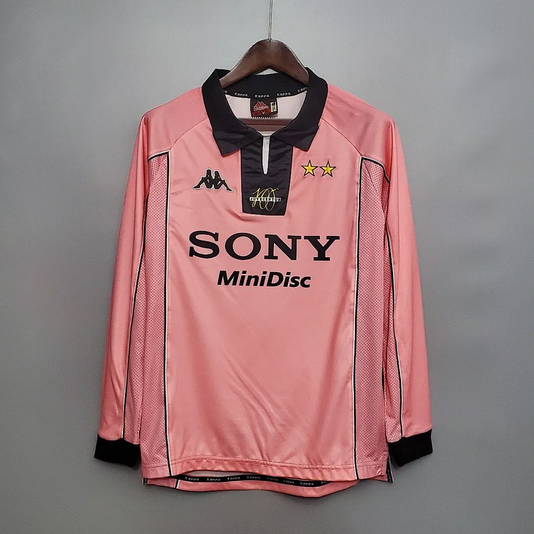 Retro 1997/1998 Juventus Long Sleeve Away Jersey