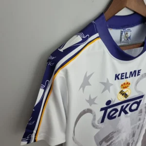 Retro 1997/1998 Real Madrid Champions League 7 Champions Commemorative Edition Jersey