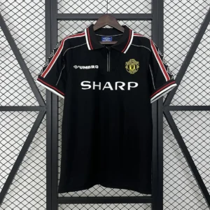 Retro 1998/1999 Manchester United Black Jersey