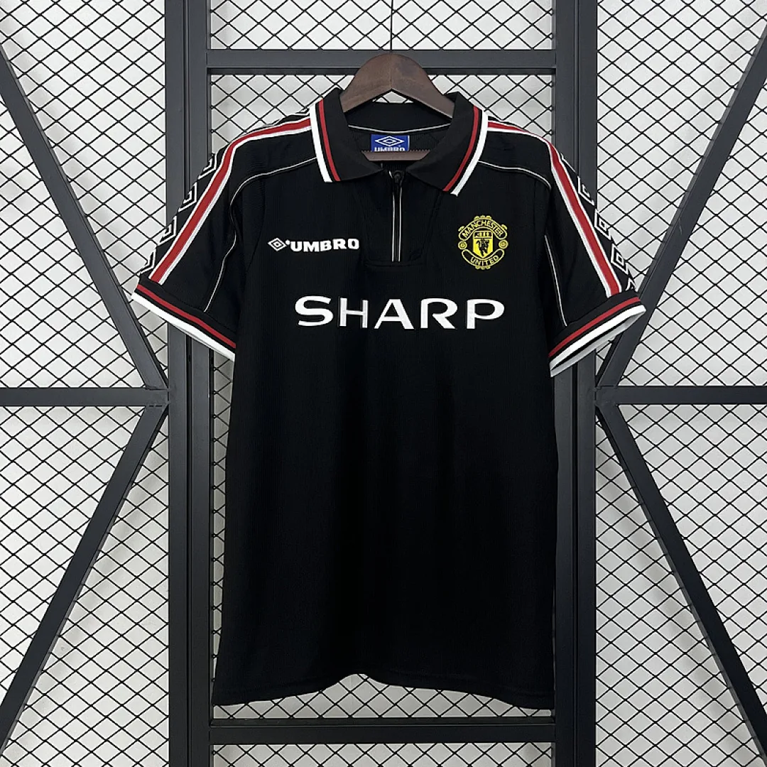 Retro 1998/1999 Manchester United Black Jersey