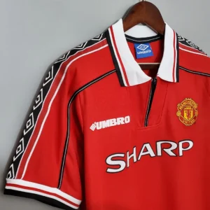 Retro 1998/1999 Manchester United Home Jersey